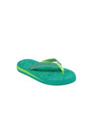 Nell Women Green & Blue Flip Flops