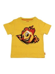Unamia Boys Yellow Fireball Monster T-shirt