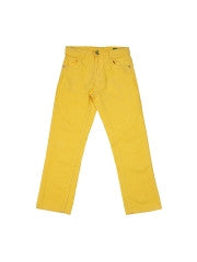 United Colors of Benetton Boys Yellow Corduroy Pants