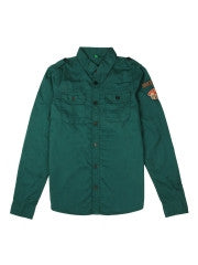 United Colors of Benetton Boys Green Shirt