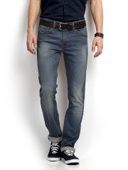 United Colors of Benetton Men Blue Skinny Fit Jeans